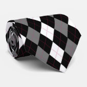 Oxford Tales A Deux Argyle Stropdas (Opgerold)