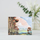 Oxford tijdens de Ward, schilderij van Paul Nash Briefkaart (Staand voorkant)