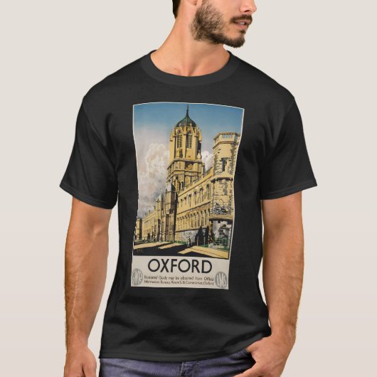 Oxford -  treinreis Poster - 1938 T-shirt (Voorkant)