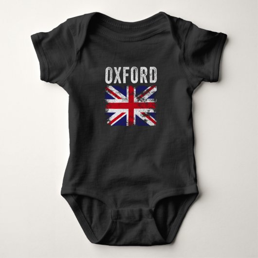 Oxford UK Flag England Souvenir Romper (Voorkant)