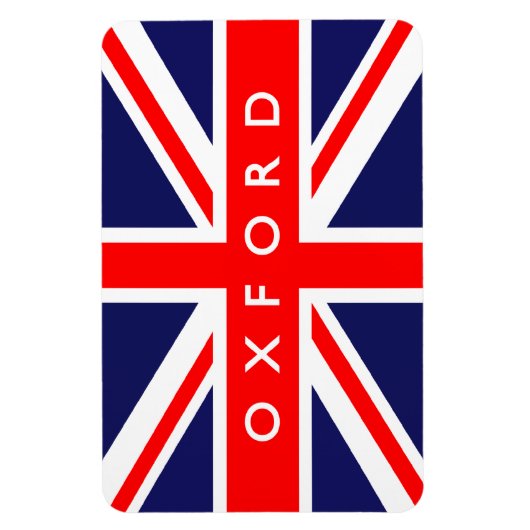 Oxford UK Flag Magneet (Verticaal)