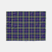 Oxford University Dress Tartan Fleece Deken (Voorkant (Horizontaal))