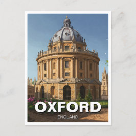 Oxford University Radcliffe Camera Engeland Reizen Briefkaart