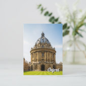 Oxford University Radcliffe Camera Engeland Reizen Briefkaart (Staand voorkant)
