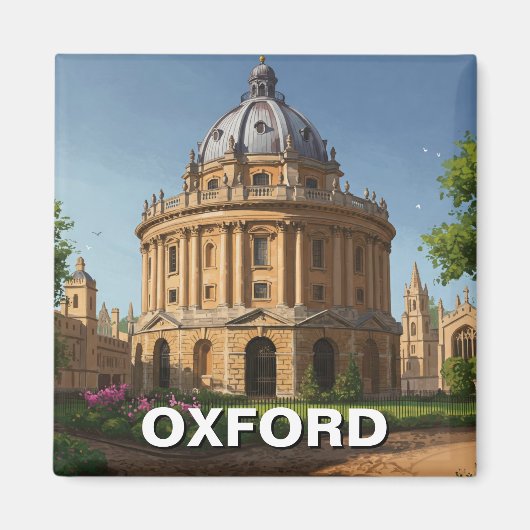Oxford University Radcliffe Camera Engeland Reizen Magneet (Voorkant)
