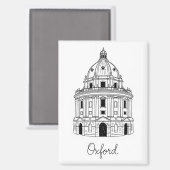 Oxford University Radcliffe Camera Engeland Reizen Magneet (Voorkant / Achterkant)