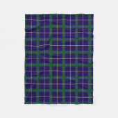 Oxford University Tartan Fleece Deken (Voorkant)