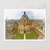 Oxford Verenigd Koninkrijk Mooi kleurpotlood Briefkaart (Voorkant)
