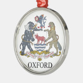 Oxford-wapen Metalen Ornament (Links)