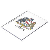 Oxford-wapen Notitieboek (Linkerzijde)