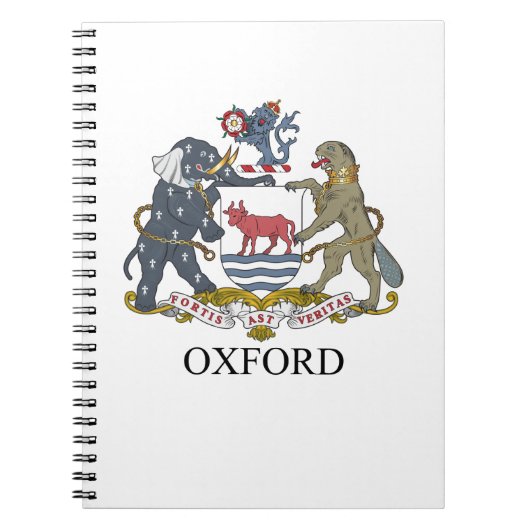Oxford-wapen Notitieboek (Voorkant)
