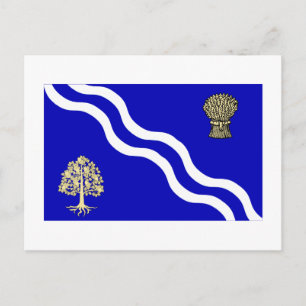 Oxfordshire Flag Briefkaart