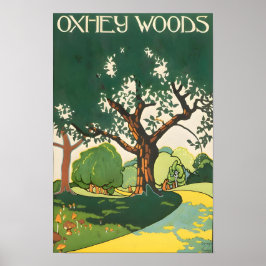 Oxhey Woods Print