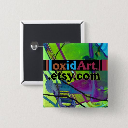 oxidArt Square Button (Voorkant /achterkant)