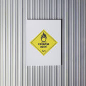 Oxidatiemiddel 5.1 Etiket Sticker