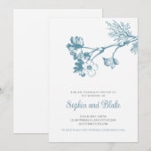 Oxley Green Flowers Weddenschap Kaart (Voorkant / Achterkant)