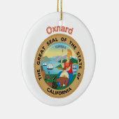 Oxnard California Keramisch Ornament (Rechts)