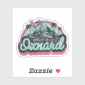 Oxnard, California Sticker (Vel)