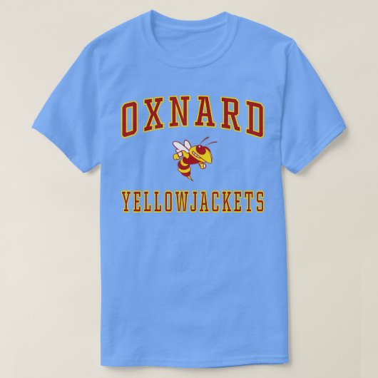 Oxnard High School Yellowjackts C1 T-shirt (Design voorkant)