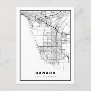 Oxnard-kaart Briefkaart