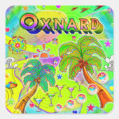 Oxnard Mind Focus Sticker (Voorkant)