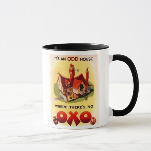 OXO-advertentie - Het is en het oude huis waar er Mok (Rechts)