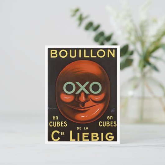 OXO bouwt ad hoc - CIE Liebig Briefkaart (Staand voorkant)