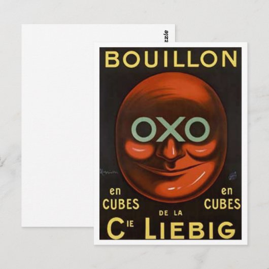  OXO bouwt ad hoc - CIE Liebig Briefkaart (Voorkant / Achterkant)