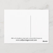 OXO op de Southbank Briefkaart (Achterkant)