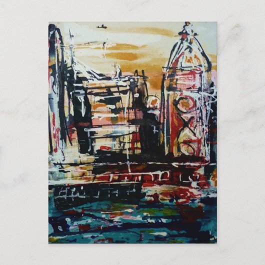 OXO op de Southbank Briefkaart (Voorkant)