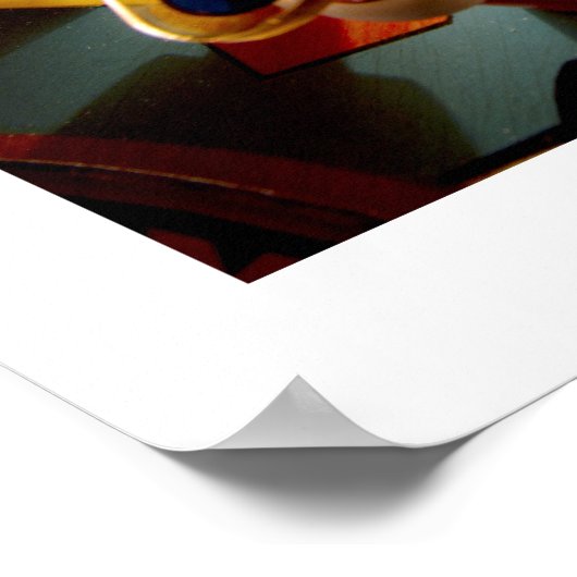 OXO-poster voor bumpers Poster (Hoek)