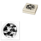 Oxtail and Broad Beans Stew Jamaican Food Rubberstempel (Gestempeld)