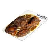 Oxtail Brown Stew Koelkast Magnet Magneet (Linkerzijde)