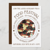 Oxtail en Broad Bean Stew Caribbean Festival Kaart (Voorkant / Achterkant)