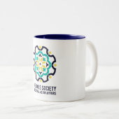 Oxus-Mok Tweekleurige Koffiemok (Voorkant rechts)