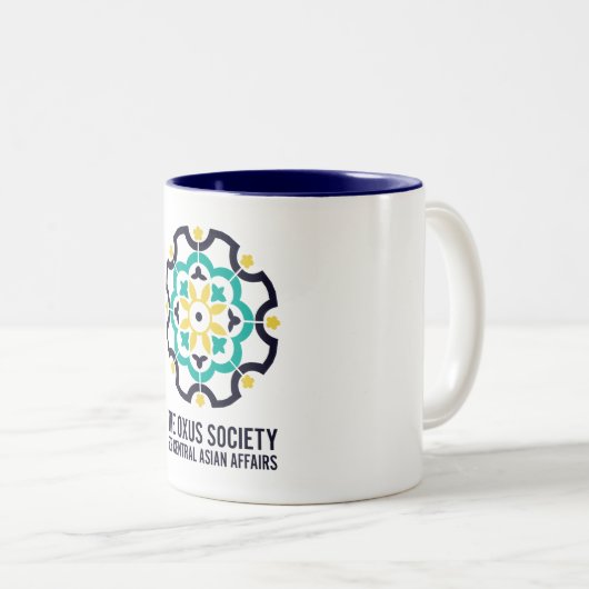 Oxus-Mok Tweekleurige Koffiemok (Voorkant rechts)