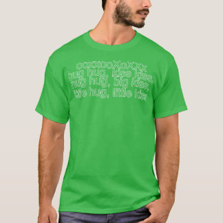 oxxoXoXXx knuffel kus kus knuffel grote kus verlic T-shirt