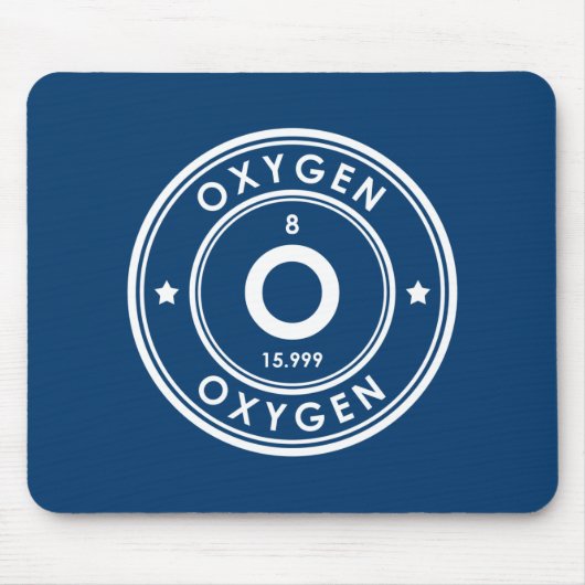 Oxygeen Element Blue Muismat (Voorkant)