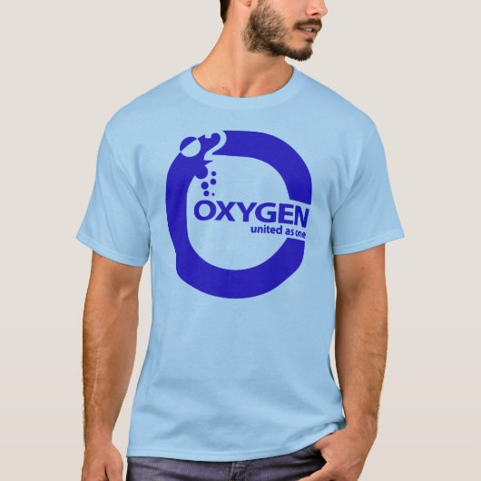 Oxygen Blue Logo T-shirt (Voorkant)