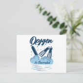 Oxygen is Overrated - For Swimmers Briefkaart (Staand voorkant)