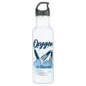 Oxygen is Overrated - For Swimmers Waterfles (Voorkant)