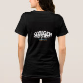 Oxygen – Just Try It | Funny Science-Inspire Tee Tri-Blend Shirt (Achterkant)