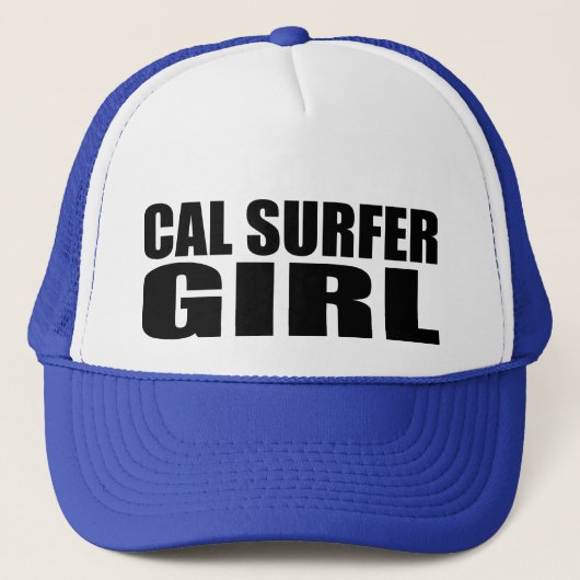 Oxygentes Cal Surfer Girl Trucker Pet (Voorkant)