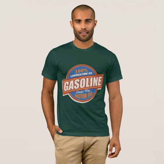 Oxygentes Gasoline-motorolie T-shirt (Voorkant volledig)