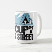 Oxygentes Occupy Wall Street Koffiemok (Voorkant rechts)