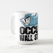 Oxygentes Occupy Wall Street Koffiemok (Voorkant links)