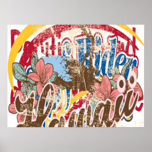 Oxygentes  Surf Rider Poster