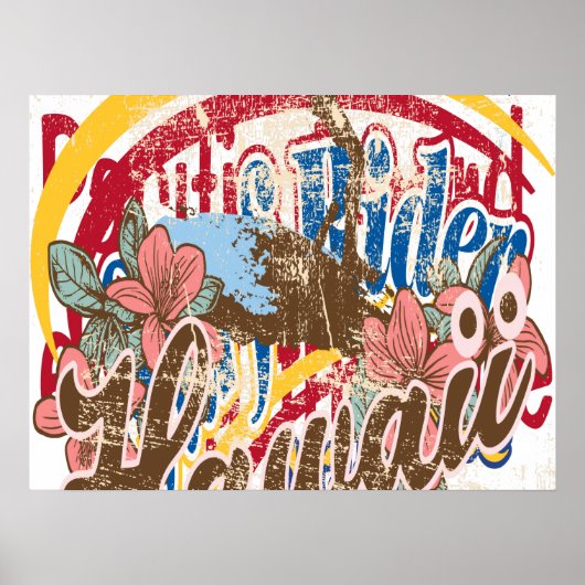 Oxygentes  Surf Rider Poster (Voorkant)