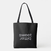 Oxymoron - Bitter Sweet Tote Bag (Achterkant)