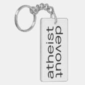 Oxymoron - Devout Atheïstische Sleutelhanger (Voorkant Links)